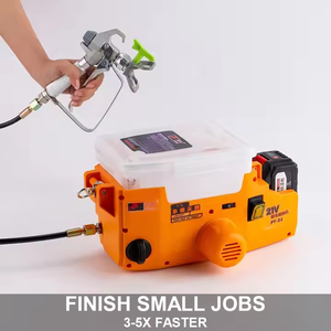 PT21 Cordless Airless <strong>Paint</strong> <strong>Sprayer</strong> 2000PSI, Battery Powered Portable Airless <strong>Sprayer</strong> for Home Wall DIY Painting Projects - Product Image 5