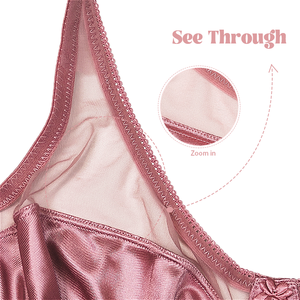 Sujetador transparente <span class=keywords><strong>de</strong></span> malla con aros, minimizador <span class=keywords><strong>de</strong></span> varios colores, Copa grande, sujetador <span class=keywords><strong>de</strong></span> talla grande para <span class=keywords><strong>mujeres</strong></span> y niñas con <span class=keywords><strong>pechos</strong></span> <span class=keywords><strong>grandes</strong></span> - Product Image 5