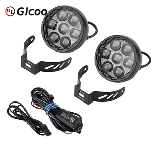 Faro auxiliar LED de 150W para motocicleta, luz alta/baja, luces antiniebla de conducción, focos con ojos de ángel - Product Image 1