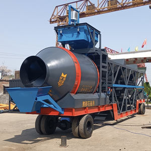 Preisgünstige Mobile Betonmischanlage mit Trommelmischer, Transportable Mischanlage - Product Image 6