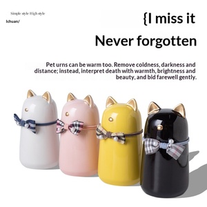 Guci Kenangan Hewan Peliharaan untuk Abu Kucing atau Anjing, Tempat Abu Bentuk Kucing yang Elegan dan Lucu dengan Fitur Kedap Udara dan Anti Lembab - Product Image 5