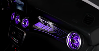 Für Mercedes CLA W117 GLA W156 Ambientebeleuchtung Dynamische Farbige Auto-Innenraum-LED-Beleuchtung Dekor-Panel Upgrade-Zubehör-Kit