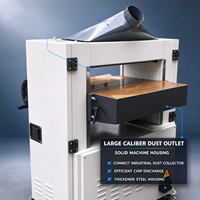 Raboteuse-Dégauchisseuse Double Face Industrielle Haute Vitesse Automatique Robuste MB208F 800 mm pour le Travail du Bois