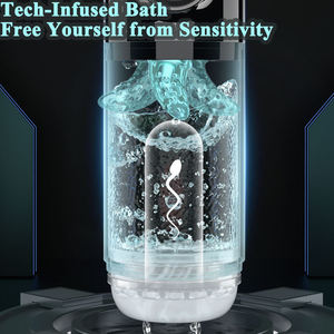 Bomba de Vacío Multifuncional de Segunda Generación para Agrandamiento del Pene con Vibración y Succión Eléctrica para Hombres, Copa de Masturbación Recargable - Product Image 5