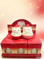 Nouveauté 2027 : Jouet Squishy de Noël – Père Noël, Bonhomme de Neige, Ours en Pain d'Épices Géant et Ours Squishy Croustillant pour Enfants – Jouet Promotionnel de Fêtes