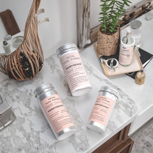 80ml 100ml 110ml Aluminum <b>Spice</b> <b>Jars</b> Cosmetic Tin for Bath Powder Facial Mask Powder Aluminum Shaker Tin Metal Cans - Product Image 5