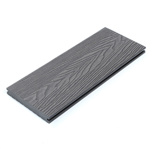 Ngoài trời composited <span class=keywords><strong>WPC</strong></span> <span class=keywords><strong>decking</strong></span> Dễ dàng cài đặt rắn gỗ sàn nhựa sân sau phong cách thiết kế Châu Âu mịn - Product Image 3