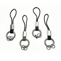 Porte-clés en cuir PU en gros pour usine, avec logo personnalisé, écologique et durable, accessoire pour activités de plein air