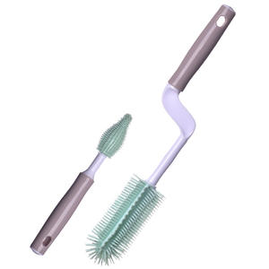 Brosse à <span class=keywords><strong>tétine</strong></span> en silicone pour <span class=keywords><strong>biberon</strong></span> - Ensemble de brosses de nettoyage pour biberons - Product Image 6