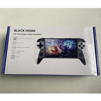 Console de jeu rétro X9 Pocket Mini, écran HD 5,5 pouces, plus de 6200 jeux, 8 Go, prise en charge de la sortie TV, 2 joueurs, lecture vidéo et musique, batterie 2000 mAh, charge rapide