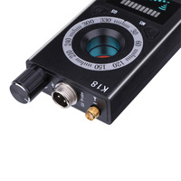 Detector K18 de Alta Sensibilidad para Cámaras Ocultas, Dispositivos de Rastreo GPS y Señales Inalámbricas