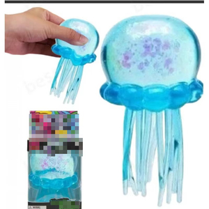 Jouets en gelée en gros : Méduse Flash à presser, Balle anti-stress pour soulager l'anxiété - Product Image 3
