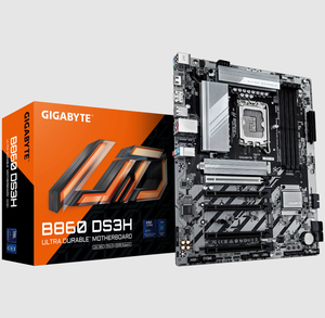 เมนบอร์ดเกมมิ่ง B860 DS3H ใหม่เอี่ยม LGA 1851 รองรับ 4xDDR5 DIMM รองรับโปรเซสเซอร์ Core Ultra คอมพิวเตอร์ ATX ชิปเซ็ต B860 - Product Image 1