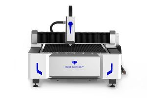 Màu Xanh voi CNC fibre Máy cắt laser 1000W 3000W 10mm kim loại máy cắt laser cho tấm thép không gỉ - Product Image 2