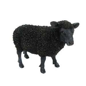 resin animal decorate statue molds kwaii sheep crafts design realistic sculpture for home decor or gift
