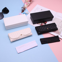 Étui Rigide Organisateur à Logo Personnalisé pour Lunettes, Boîtes d'Emballage de Lunettes de Soleil de Luxe, Ensemble d'Emballage de Lun Luxe