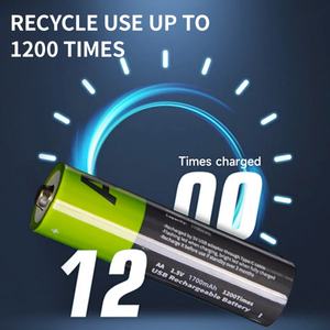 Baterías de Litio IILEER Portátiles AA 1.5V 1700mAh de Carga Rápida Recargables para Juguetes y Linternas - Product Image 3