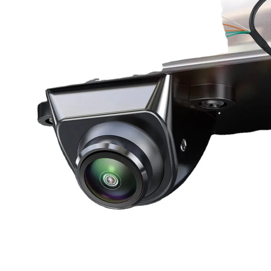 GreenYi AHD1080P Caméra de recul de voiture réglable Mini Side/Front/Backup Fisheye Night Vision Vehicle Reverse Universal