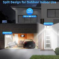 Lampes solaires LED personnalisées en gros pour l'extérieur, étanches, à détection de mouvement, pour rues, jardins, couloirs et murs.
