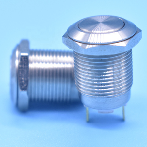 HS12F-10/J/N IP67 мини переключатель пуш-ап-круглая кнопка переключатель 12 мм водонепроницаемый тип сброса - Product Image 3