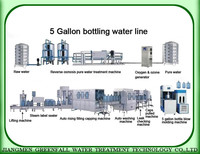 100 automatique 20L 5 gallons seau eau bouteille Machine de remplissage eau potable lavage remplissage bouchage ligne de Production