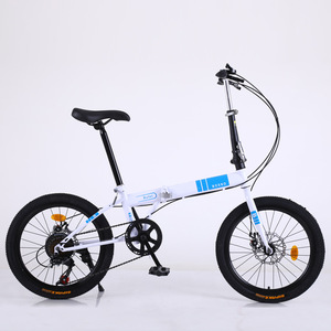 Bicicleta plegable Gembird de 20 pulgadas, bicicleta portátil ligera de 7 velocidades para uso en exteriores - Product Image 4