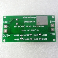 Convertisseur DC-DC haute tension pour vélo électrique, module régulateur abaisseur de tension 80V 72V 64V 60V 48V 36V 24V vers 15V 12V 9V 6V 5V 3.3V