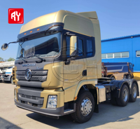 Tracteur diesel Shaanxi Automobile X3000 F3000 6x4 à 10 roues, 380-450 chevaux, conduite à gauche, moteur Weichai.