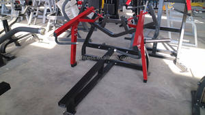 Banc de <span class=keywords><strong>musculation</strong></span> horizontal isolaatéral commercial, équipement de <span class=keywords><strong>musculation</strong></span>, entraînement de la force pectorale, machine à charge de plaques - Product Image 6