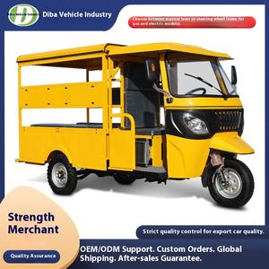 Gesloten Lichaam Driewielige Omgekeerde Tuk-Tuk Gemotoriseerde Driewieler Afrikaanse Versie Passagierslading 400Kg Laadvermogen 50-70 Km/h Buitenlandse - Product Image 2