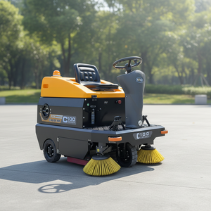 Popular C100 Factory <b>Cleaning</b> <b>Machine</b> Road Industrial Ride on <b>Floor</b> High Performance - Product Image 1