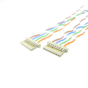 تجميعة كابلات 8 سنون بمسافة 1.25 ملم طراز DF14-8S-1.25C مع أسلاك مكشوفة لمعدات الاختبار الطبي - Product Image 2