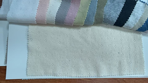 Telas de Punto Ligero de Algodón Orgánico <span class=keywords><strong>100</strong></span>% Certificado GOTS en Existencia al por Mayor para Ropa de Bebés, Niños y Niñas - Product Image 3