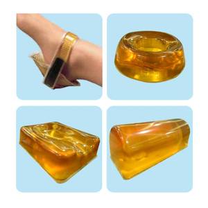 Almohadilla de gel TPU para talón, posicionador de talón, suministros de terapia de rehabilitación, almohadilla de gel para talón, soporte cómodo para el talón - Product Image 1
