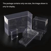 Boîte-cadeau carrée de plusieurs tailles pour gâteaux de qualité alimentaire, boîte à gâteaux transparente en PVC pour animaux de compagnie de 4 pouces, 6 pouces, 8 pouces, 10 pouces, 12 pouces