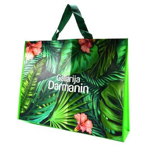 Bolsa Laminada No Tejida, Bolsa Ecológica Cosida, Bolsa de Compras Ecológica No Tejida - Product Image 1