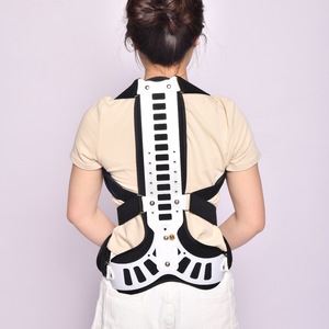 Cinturón de Soporte Lumbar Ortopédico con Placa de Acero, Ajustable, Transpirable, <span class=keywords><strong>Corrector</strong></span> de Postura, Soporte para Espalda - Product Image 1