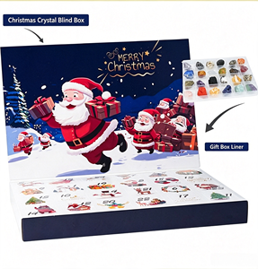 <span class=keywords><strong>Calendrier</strong></span> <span class=keywords><strong>de</strong></span> <span class=keywords><strong>l</strong></span>'<span class=keywords><strong>Avent</strong></span> en Cristal 24 Jours - Boîte Surprise <span class=keywords><strong>de</strong></span> Spécimens Minéraux Naturels Pierres <span class=keywords><strong>de</strong></span> Guérison pour le Compte à Rebours <span class=keywords><strong>de</strong></span> Noë<span class=keywords><strong>l</strong></span> - Vente en Gros - Product Image 4