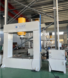 Máquina de <span class=keywords><strong>prensa</strong></span> hidráulica de marco de 400 t/h, sistema de recipiente a presión PLC, uso en <span class=keywords><strong>taller</strong></span>, nueva condición <span class=keywords><strong>usada</strong></span>, núcleo de cojinete de bomba de engranajes disponible - Product Image 1