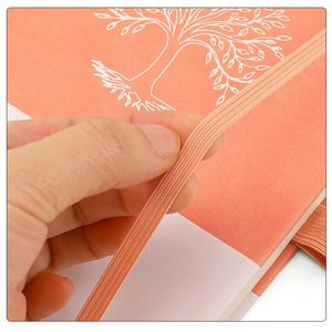 Cuaderno de Tapa Dura de Cuero PU A5 con Logotipo Personalizado de Alta Calidad, Diario con Banda Elástica, Suministros de Oficina para Negocios - Product Image 2