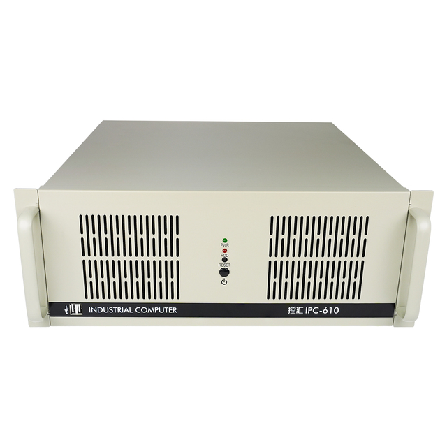 4U Industrial Computer Case Rack 3x3.5 Bay ATX 7-Slot with Fan Shock & Vibration Protection SGCC Metal in Stock