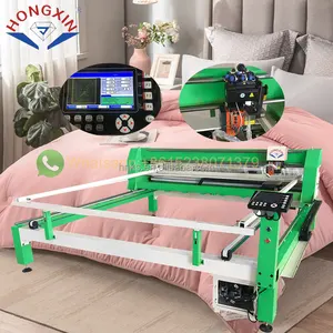 Factory price computerized industrial single needle head mattress quilting machine sewing for bedcover bedding blanket making