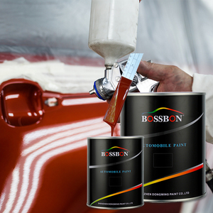 Chine Bossbon BS225 <span class=keywords><strong>Fer</strong></span> Rouge <span class=keywords><strong>Pas</strong></span> <span class=keywords><strong>Cher</strong></span> Revêtement Supérieur En Uréthane <span class=keywords><strong>Peinture</strong></span> En Pulvérisation De Voiture - Product Image 1