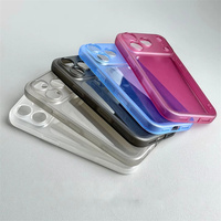 Coque transparente en silicone souple TPU pour iPhone 18Pro 17 16 15 14 Plus 13 12 11 Pro Max, antichoc, antidérapante, transparente