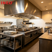 Conception et installation de cuisines pour complexes hôteliers, fournisseur d'équipements de cuisson pour restaurants, équipements de cuisine professionnelle pour hôtels