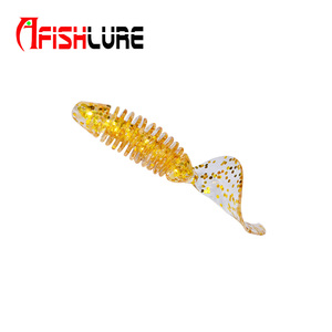 Señuelo de pesca de gusano de pesca, 60mm, 3g, 6 uds. - Product Image 4