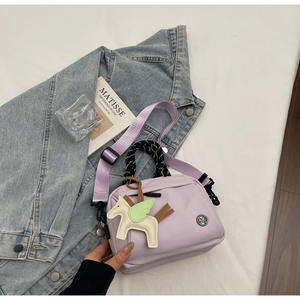 Nouveau sac bandoulière compact printemps 2026, plusieurs compartiments, grande capacité, petit sac carré léger, style rétro - Product Image 3