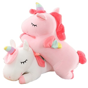 Hot Selling Cute Unicorn <strong>Rainbow</strong> <strong>Horse</strong> Plush Toy for Kids PP Cotton Perfect Birthday Gift for Girls Includes Clip-on Leg Unicorn - Product Image 1