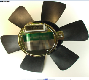 Auto AC refroidissement condenseur ventilateur moteur voiture refroidisseur radiateur ventilateur pour JETTA 2 86-91 GOLF 2 83-91 OEM 1GD 959 455 165 959 455AM - Product Image 2