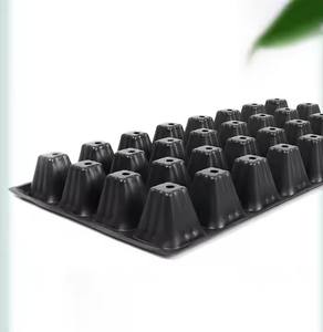 W001 100g Thickened Seed Starter <b>Tray</b> with Drain Holes Gardening Germination Growing <b>Trays</b> Reusable Seedling Nursery <b>Trays</b> - Product Image 2